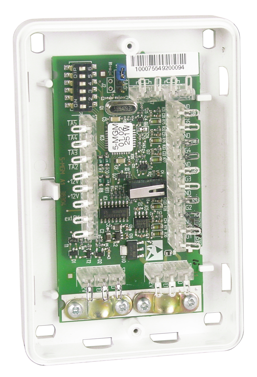 Meldergruppenmodul 5-MGM aP BUS-1 im Gehäusetyp K20 Meldergruppenmodul 5-MGM aP BUS-1 im Gehäusetyp K20