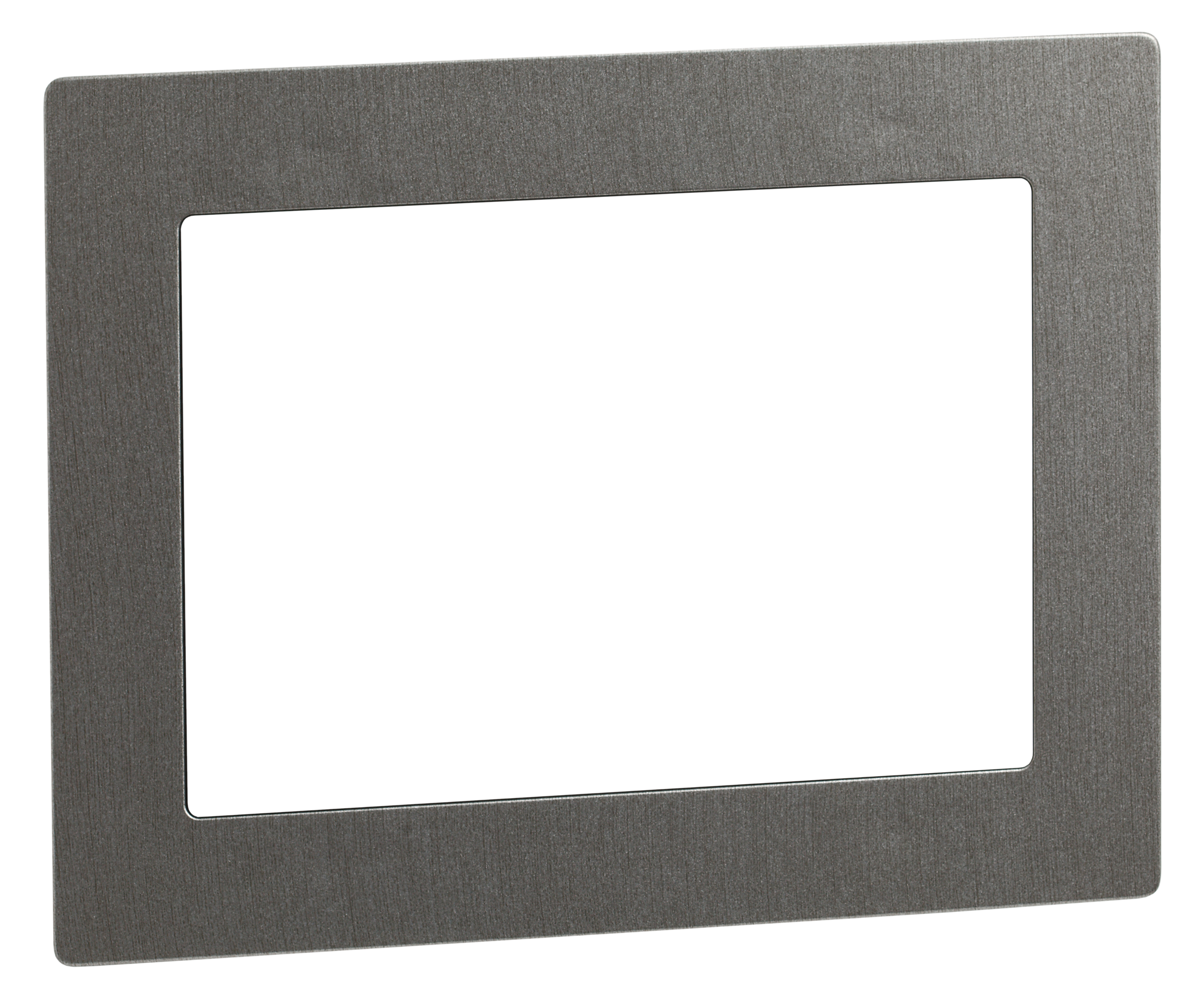Design-Rahmen DR 801 uP Edelstahl gebürstet Design-Rahmen DR 801 uP Edelstahl gebürstet