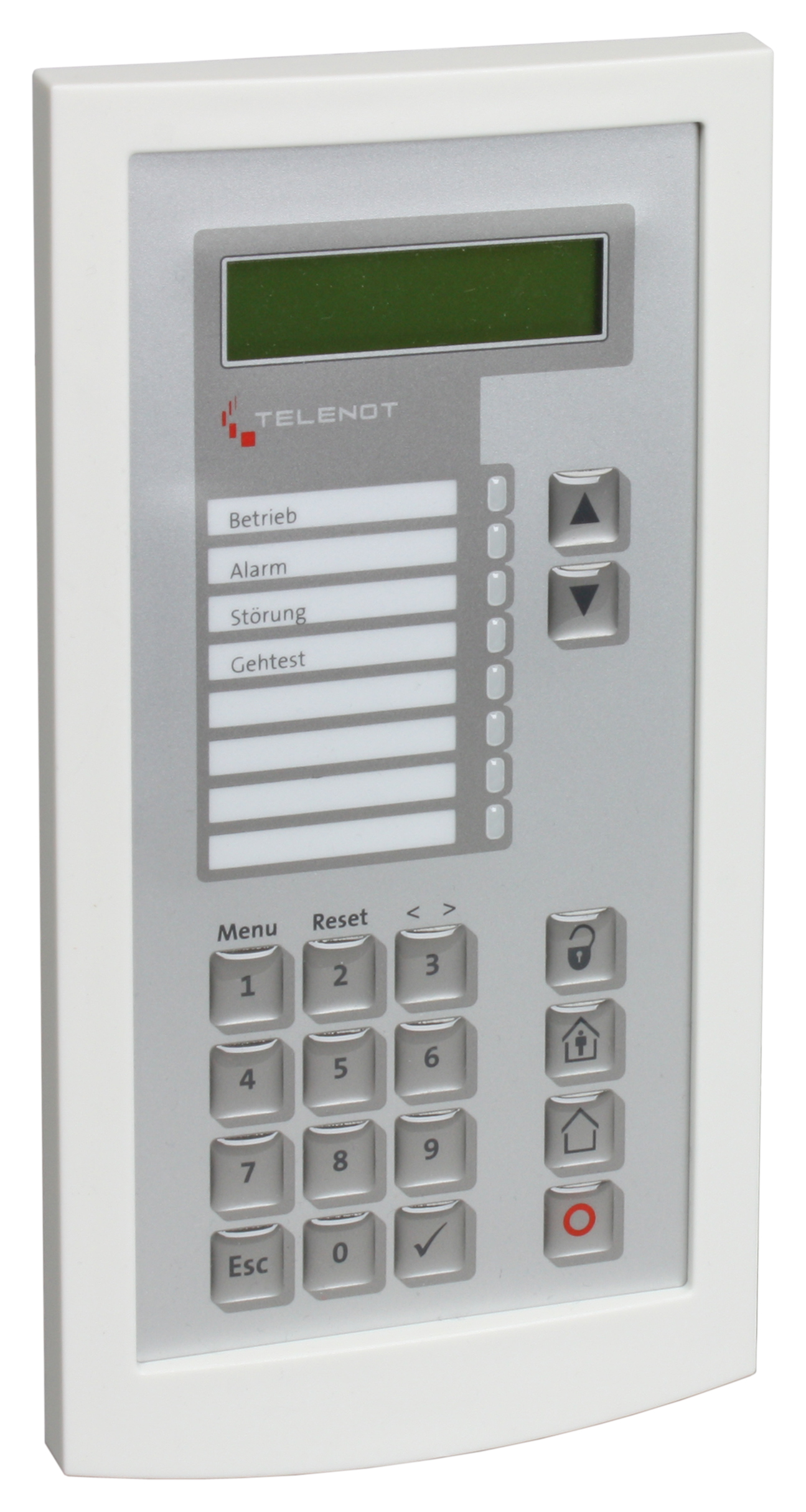 LCD-Bedienteil BT 820 -RAL 9016 verkehrsweiß- LCD-Bedienteil BT 820 -RAL 9016 verkehrsweiß-