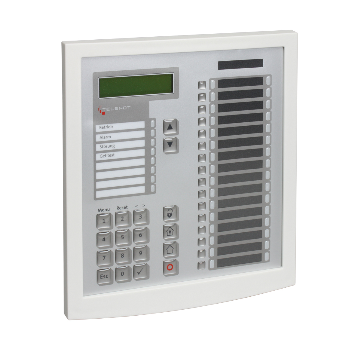 LCD-Bedienteil BT 830 -RAL 9016 verkehrsweiß- LCD-Bedienteil BT 830 -RAL 9016 verkehrsweiß-