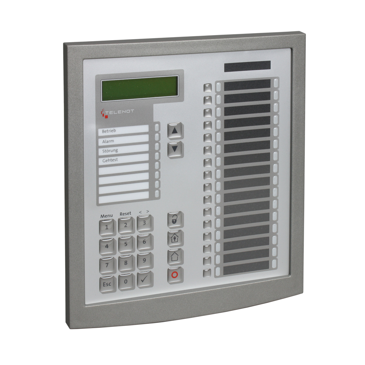 LCD-Bedienteil BT 830 -RAL 9007 graualum.- LCD-Bedienteil BT 830 -RAL 9007 graualum.-