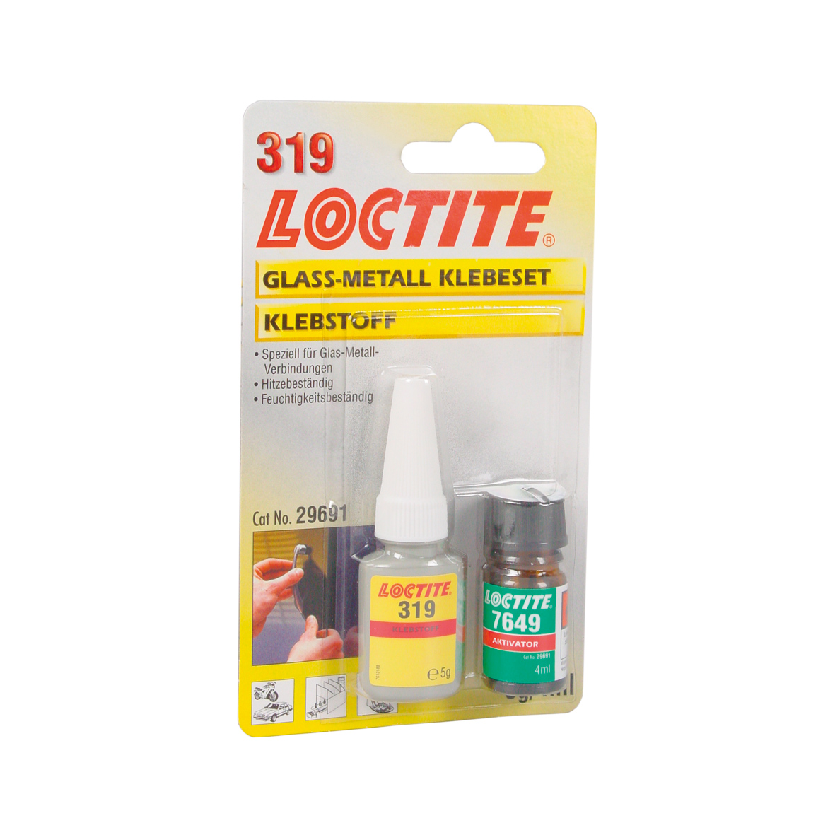 Kleber mit Aktivator Loctite 319 + 7649 Kleber mit Aktivator Loctite 319 + 7649