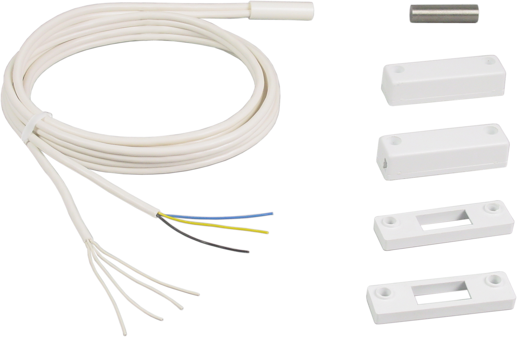 Magnetkontakt MK15 im Set weiß 5m m. Aufbaugehäuse Magnetkontakt MK15 im Set weiß 5m m. Aufbaugehäuse