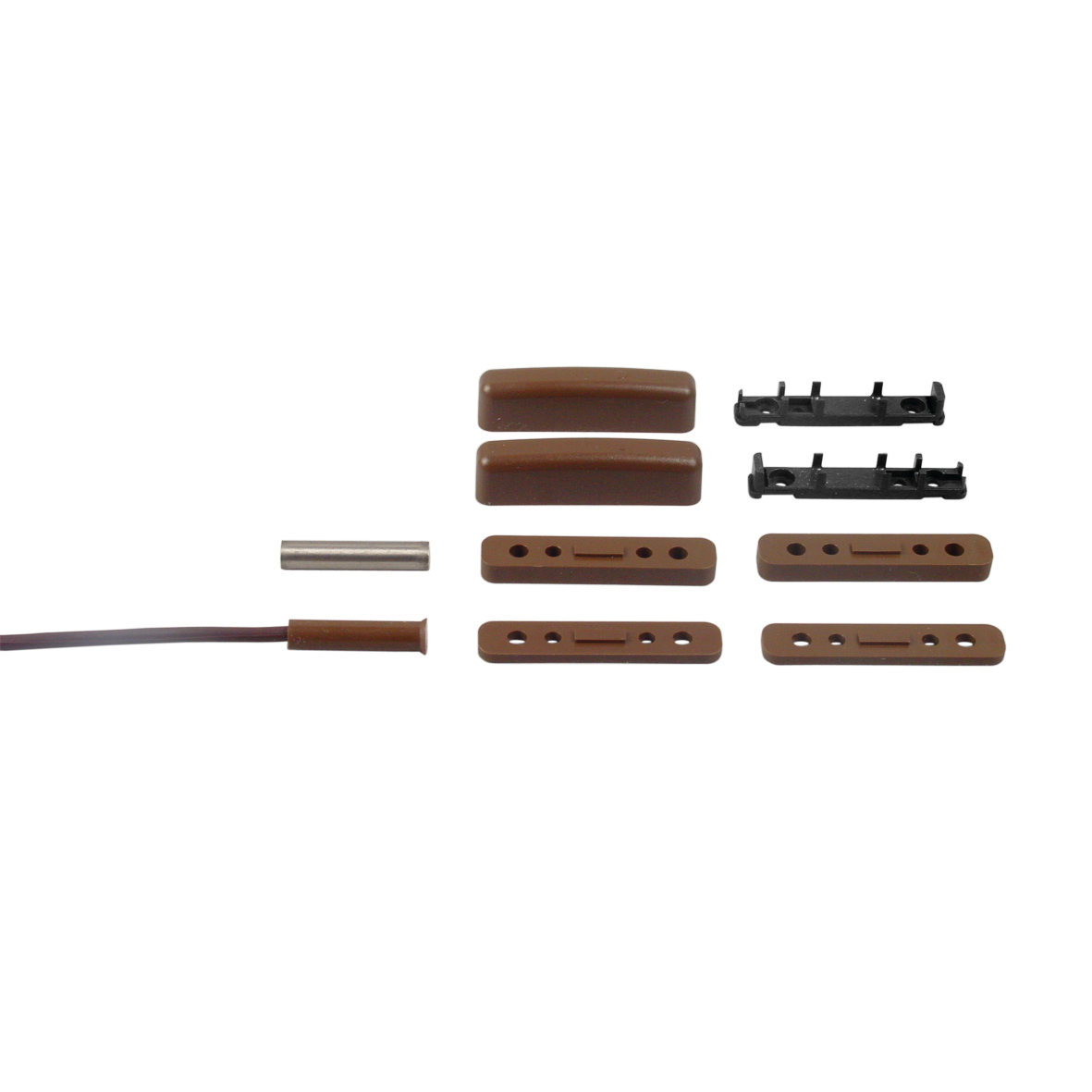 Magnetkontakt MK30 im Set braun 10m m. Aufbaugehäuse Magnetkontakt MK30 im Set braun 10m m. Aufbaugehäuse