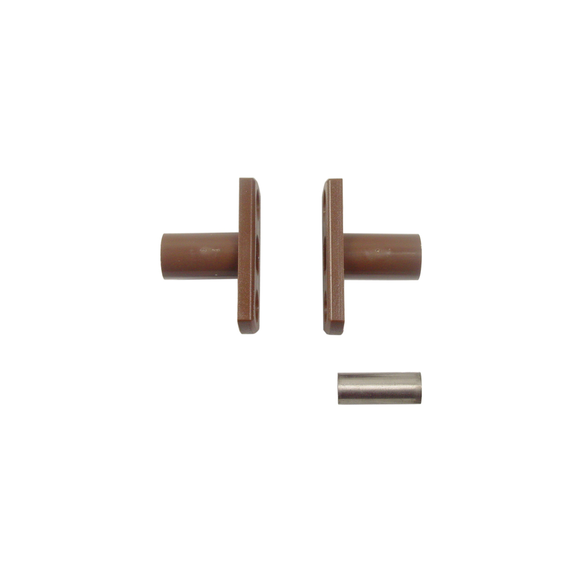 Einbauflansch mit Magnet f. MK30 braun (VE 10 St) Einbauflansch mit Magnet f. MK30 braun (VE 10 St)
