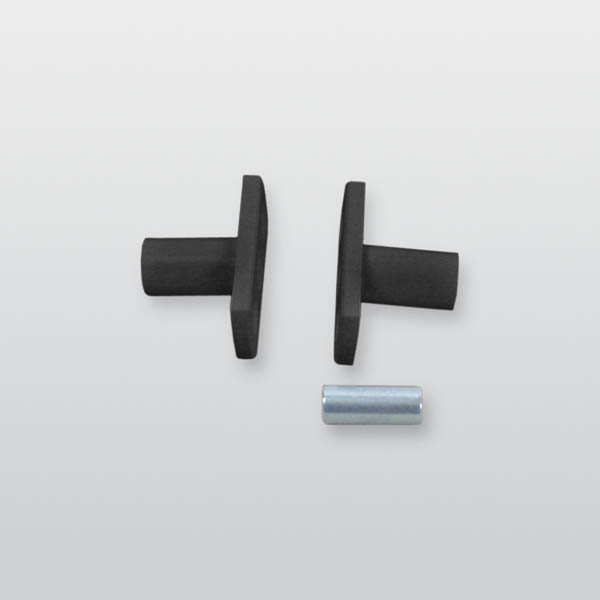 Einbauflansch mit Magnet für MK30 anthrazitgrau (VE 10 St.) Einbauflansch mit Magnet für MK30 anthrazitgrau (VE 10 St.)