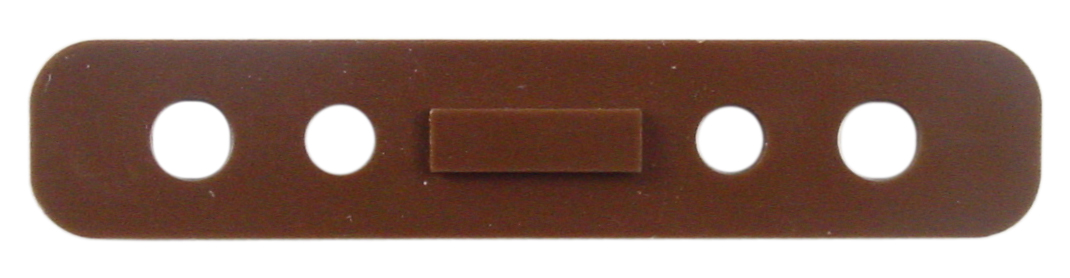 Distanzblock 2,5mm braun f. MK30 (VE 20 St) Distanzblock 2,5mm braun f. MK30 (VE 20 St)